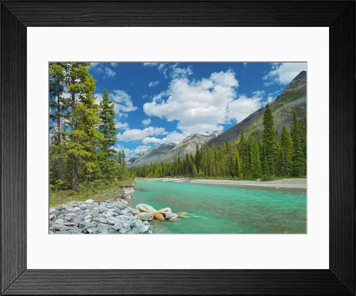 Framed Print : KootenayRiver and the Canadian Rocky Mountains, Kootenay National Park, British Columbia, Canada Framed Print : KootenayRiver and the Canadian Rocky Mountains, Kootenay National Park, British Columbia, Canada