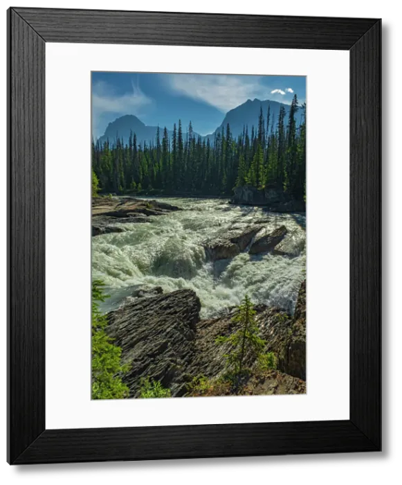 Framed Print : Mt. Stephen and the Kicking Horse River at the Natural Bridge Yoho National Park, British Columbia, Canada Framed Print : Mt. Stephen and the Kicking Horse River at the Natural Bridge Yoho National Park, British Columbia, Canada
