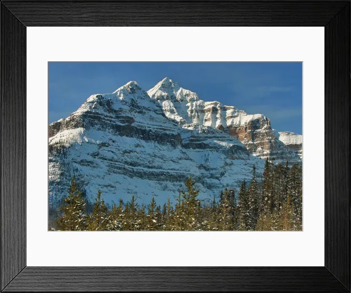 Framed Print : Winter in the Canadian Rocky Mountains. Kootenay National Park, British Columbia, Canada Framed Print : Winter in the Canadian Rocky Mountains. Kootenay National Park, British Columbia, Canada
