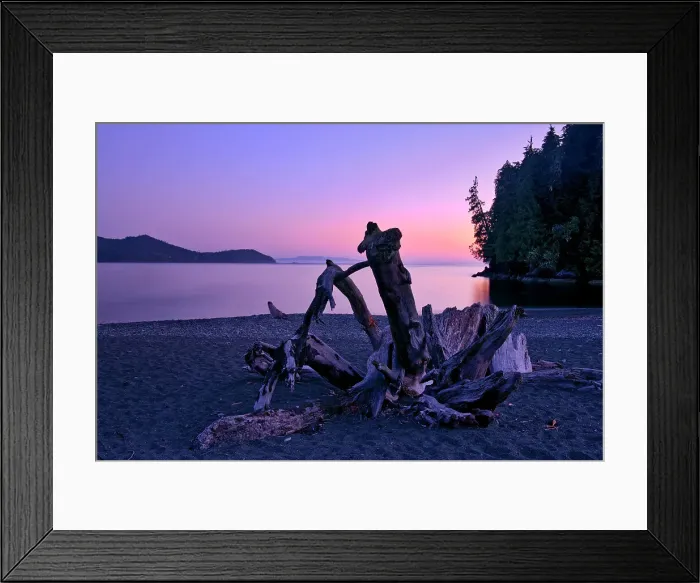Framed Print : Entrance of San Juan River to Strait of Juan de Fuca. Pacific Ocean Port Renfrew, British Columbia, Canada Framed Print : Entrance of San Juan River to Strait of Juan de Fuca. Pacific Ocean Port Renfrew, British Columbia, Canada