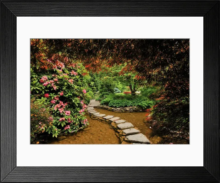 Framed Print : The Butchart Gardens. Brentwood Bay near Victoria, British Columbia, Canada Framed Print : The Butchart Gardens. Brentwood Bay near Victoria, British Columbia, Canada