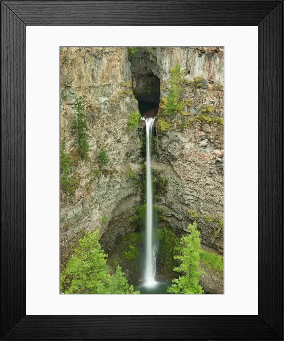 Framed Print : Spahat Falls Wells Gray Provincial Park, British Columbia, Canada Framed Print : Spahat Falls Wells Gray Provincial Park, British Columbia, Canada