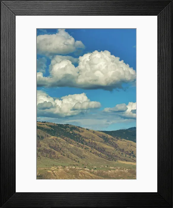Framed Print : Mountains near the City of Kamloops. Kamloops, British Columbia, Canada Framed Print : Mountains near the City of Kamloops. Kamloops, British Columbia, Canada