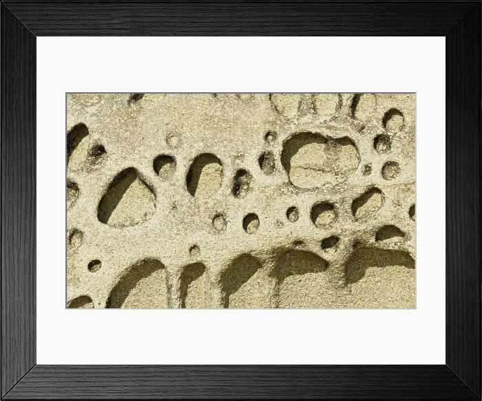 Framed Print : Sandstone detail Hornby Island in the Gulf Islands, British Columbia, Canada Framed Print : Sandstone detail Hornby Island in the Gulf Islands, British Columbia, Canada