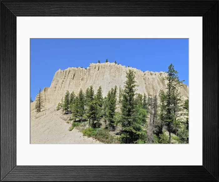 Framed Print : Hoodoos in Badlands. Dutch Creek Hoodoos, Near Fairmont Hot Springs, British Columbia, Canada Framed Print : Hoodoos in Badlands. Dutch Creek Hoodoos, Near Fairmont Hot Springs, British Columbia, Canada