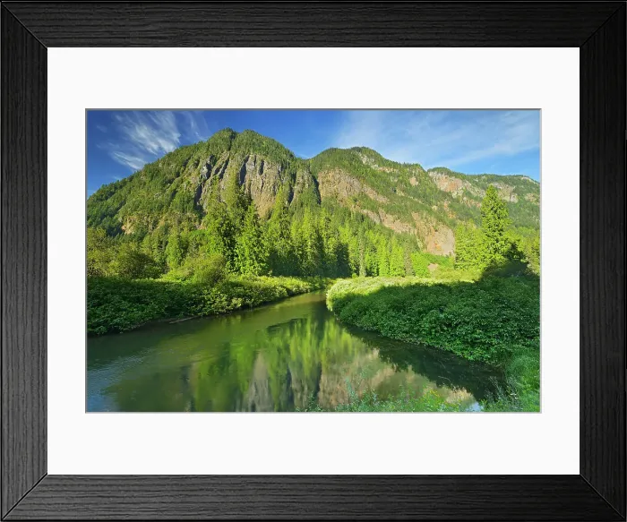 Framed Print : Mountains of the Cascade Range and river, E. C. Manning Provincial Park, British Columbia, Canada Framed Print : Mountains of the Cascade Range and river, E. C. Manning Provincial Park, British Columbia, Canada