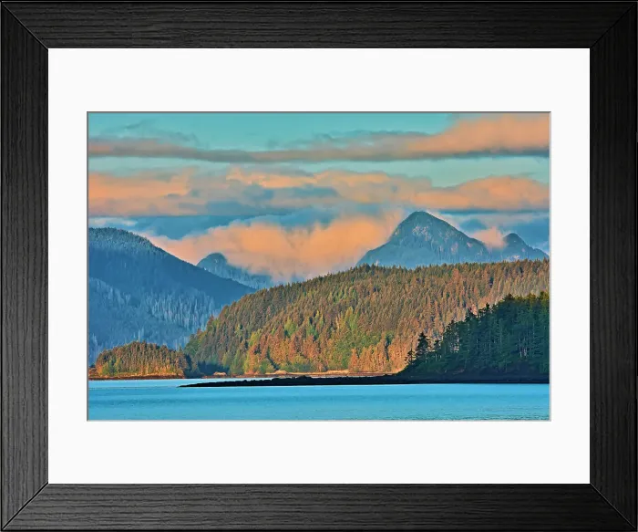 Framed Print : Queen Charlotte Mountains (Insular Mountains). Pacific Ocean. Graham Island. SKidegate, Haida Gwaii (formerly the Queen Charlotte Islands), British Columbia, Canada Framed Print : Queen Charlotte Mountains (Insular Mountains). Pacific Ocean. Graham Island. SKidegate, Haida Gwaii (formerly the Queen Charlotte Islands), British Columbia, Canada