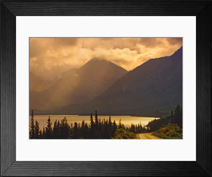Framed Print : Tutshi Lake in the Coast Mountains. South of Carcross in the Yukon Northen British Columbia, just south of the Yukon Border, British Columbia, Canada Framed Print : Tutshi Lake in the Coast Mountains. South of Carcross in the Yukon Northen British Columbia, just south of the Yukon Border, British Columbia, Canada