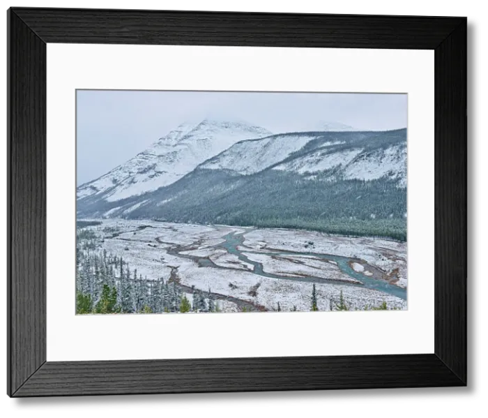 Framed Print : Early (freak) snow storm in the Northern Rocky Mountains Stone Mountan Provincial Park, British Columbia, Canada Framed Print : Early (freak) snow storm in the Northern Rocky Mountains Stone Mountan Provincial Park, British Columbia, Canada
