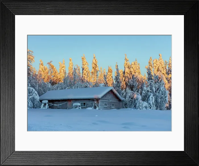 Framed Print : Finland, Lapland, Kittila Framed Print : Finland, Lapland, Kittila