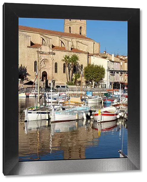 Old port of La Ciotat, Bouches-du-Rhone, Provence-Alpes-Cote d'Azur, France