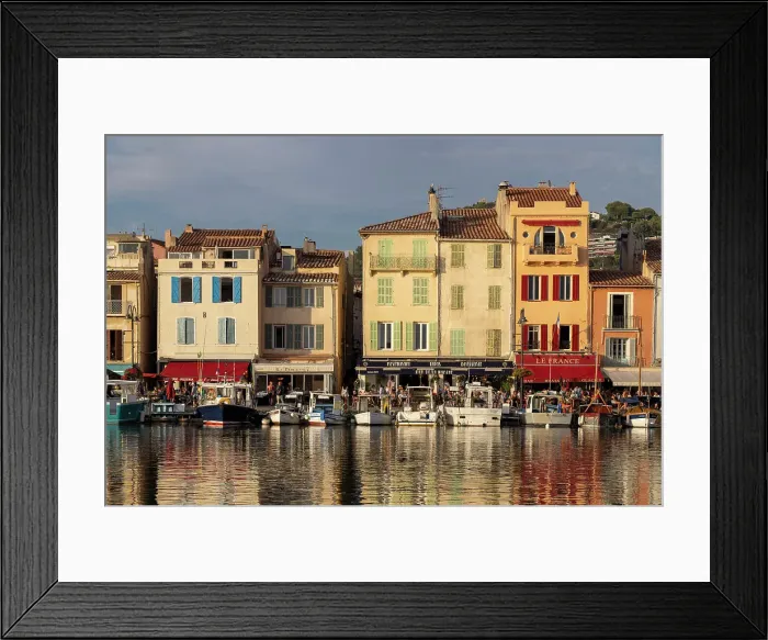 Framed Print : Cassis harbour and traditional fishing boats, Bouches-du-Rhone, Provence-Alpes-Cote d'Azur, France Framed Print : Cassis harbour and traditional fishing boats, Bouches-du-Rhone, Provence-Alpes-Cote d'Azur, France