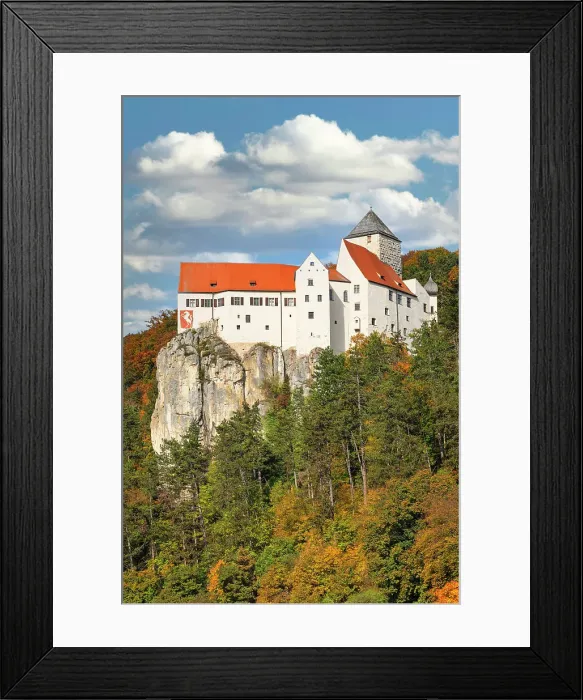Framed Print : Prunn castle near Riedenburg, Altmuhltal Nature Park, Lower Bavaria, Germany Framed Print : Prunn castle near Riedenburg, Altmuhltal Nature Park, Lower Bavaria, Germany