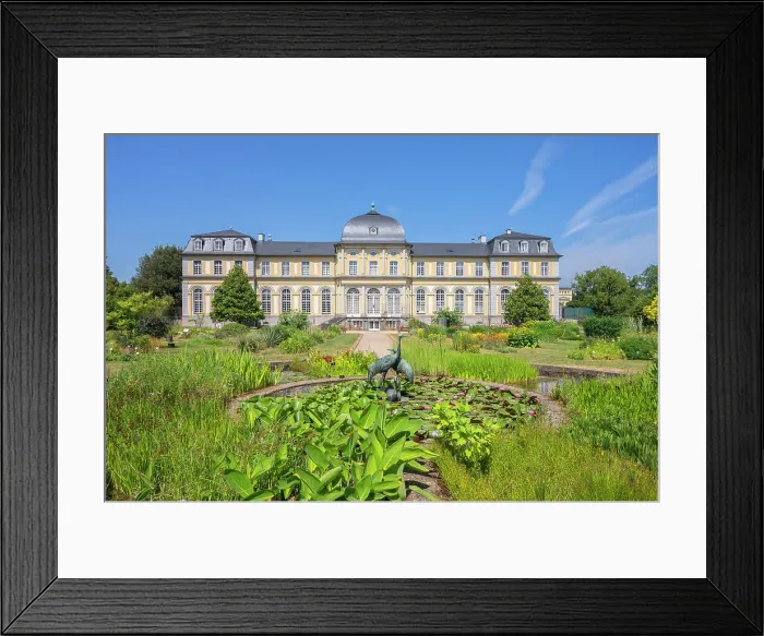 Framed Print : Poppelsdorfer Schloss at the botanical garden, Bonn, North Rhine-Westphalia, Germany Framed Print : Poppelsdorfer Schloss at the botanical garden, Bonn, North Rhine-Westphalia, Germany