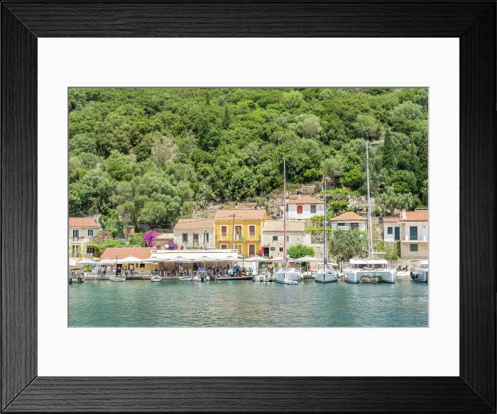 Framed Print : Kioni, Ithaca Island, Ionian Islands, Greek Islands, Greece Framed Print : Kioni, Ithaca Island, Ionian Islands, Greek Islands, Greece