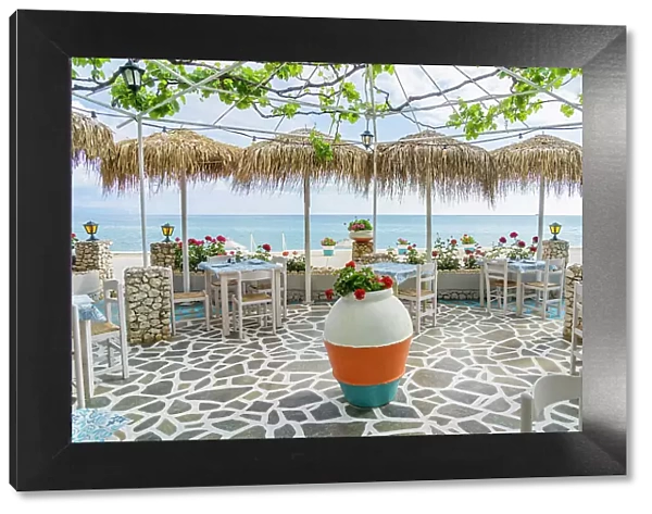 Klimatis Restaurant, Lourdas, Kefalonia, Ionian Islands, Greek Islands, Greece