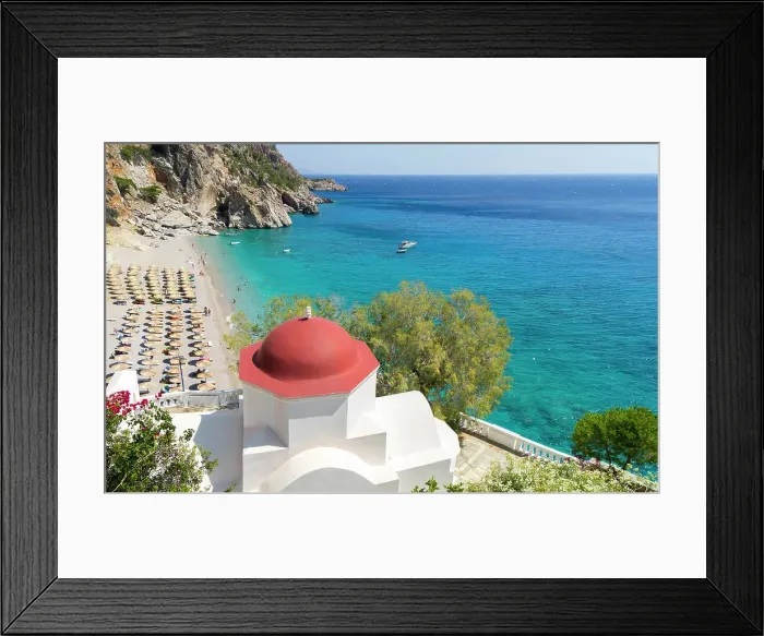 Framed Print : Greece, Dodecanese, Karpathos, Beach Kyra Panagia, Chapel of Panagia Framed Print : Greece, Dodecanese, Karpathos, Beach Kyra Panagia, Chapel of Panagia