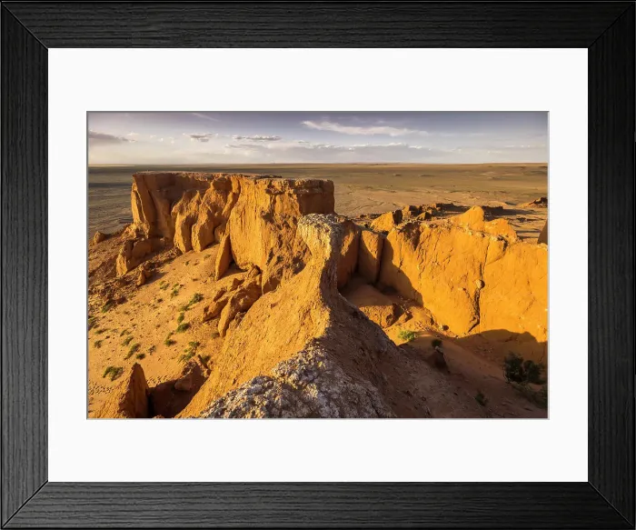 Framed Print : Bayanzag (the Flaming Cliffs), Gobi Desert, Mongolia Framed Print : Bayanzag (the Flaming Cliffs), Gobi Desert, Mongolia