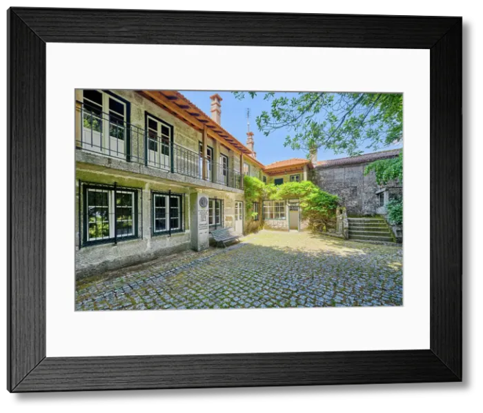 Framed Print : The 19th century house of Aquilino Ribeiro, one of the greatest portuguese writers, at the village of Soutosa, where he lived for many years and where he always returned. Soutosa, Moimenta da Beira. Beira Alta, Portugal Framed Print : The 19th century house of Aquilino Ribeiro, one of the greatest portuguese writers, at the village of Soutosa, where he lived for many years and where he always returned. Soutosa, Moimenta da Beira. Beira Alta, Portugal