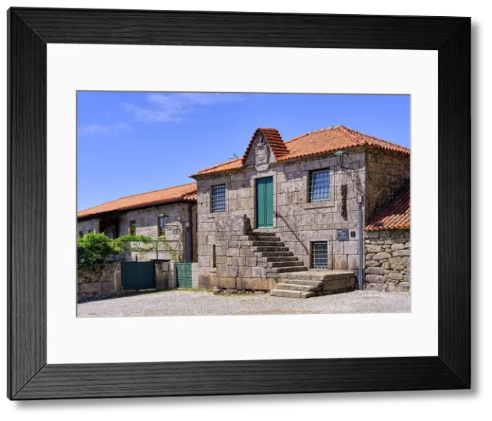 Framed Print : 16th century town hall building. Sanctuary of Our Lady of Lapa. Beira Alta, Portugal Framed Print : 16th century town hall building. Sanctuary of Our Lady of Lapa. Beira Alta, Portugal