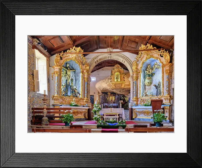 Framed Print : Interior of the church of the Our Lady of Lapa Sanctuary. Lapa mountain. Beira Alta, Portugal Framed Print : Interior of the church of the Our Lady of Lapa Sanctuary. Lapa mountain. Beira Alta, Portugal