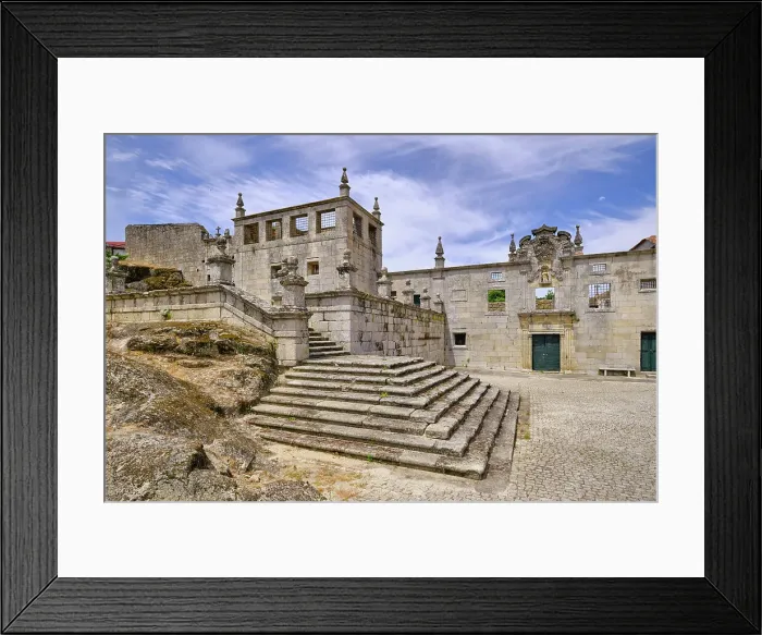 Framed Print : Monastery of Our Lady of the Assumption of Tabosa, Sernancelhe. It was founded in 1692, being the last Cistercian monastery or convent to be created in Portugal Framed Print : Monastery of Our Lady of the Assumption of Tabosa, Sernancelhe. It was founded in 1692, being the last Cistercian monastery or convent to be created in Portugal