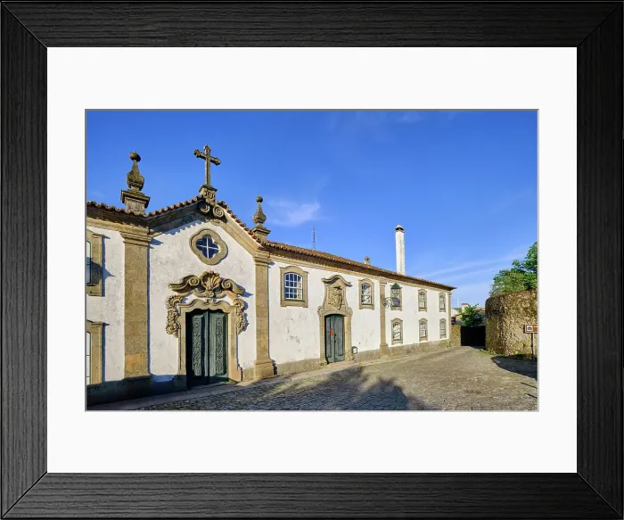 Framed Print : Solar dos Carvalhos Manor House, 18th century. Where the Marques de Pombal grew up. Sernancelhe, Beira Alta. Portugal Framed Print : Solar dos Carvalhos Manor House, 18th century. Where the Marques de Pombal grew up. Sernancelhe, Beira Alta. Portugal