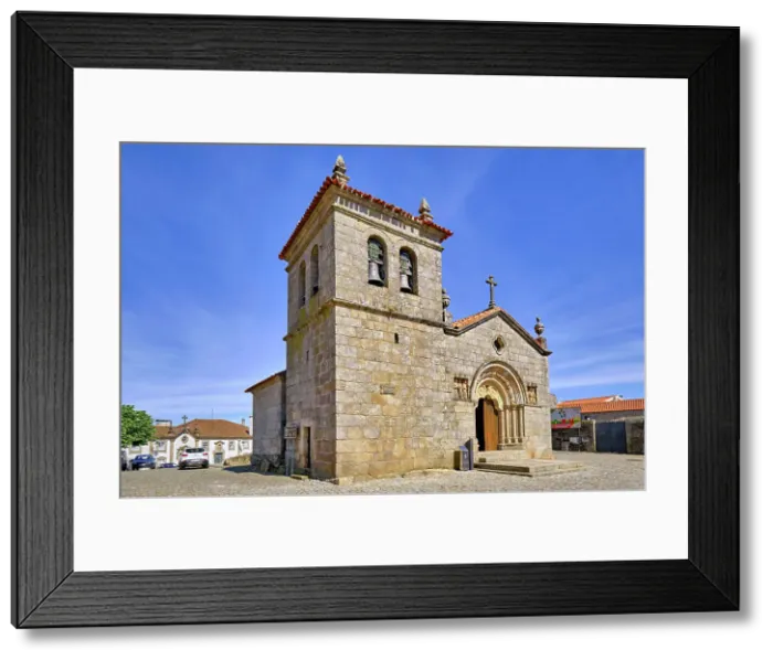 Framed Print : Romanic Motherchurch, 12th century. Sernancelhe, Beira Alta. Portugal Framed Print : Romanic Motherchurch, 12th century. Sernancelhe, Beira Alta. Portugal