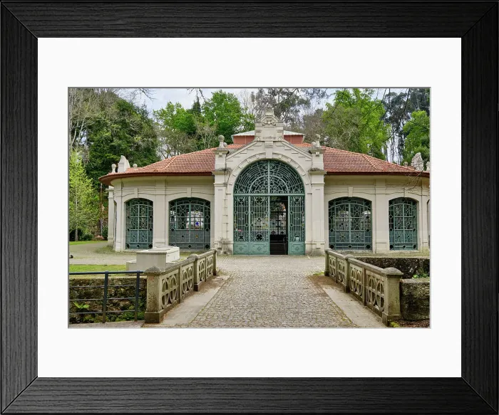 Framed Print : XIX century Peso Thermal Spa, Melgaco. Alto Minho, Portugal Framed Print : XIX century Peso Thermal Spa, Melgaco. Alto Minho, Portugal