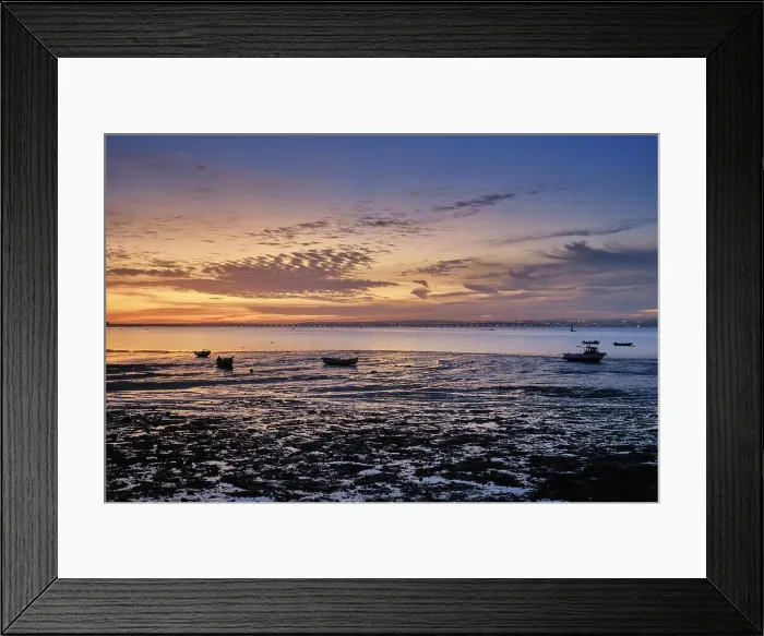 Framed Print : Tagus river at low tide. Alcochete, Portugal Framed Print : Tagus river at low tide. Alcochete, Portugal