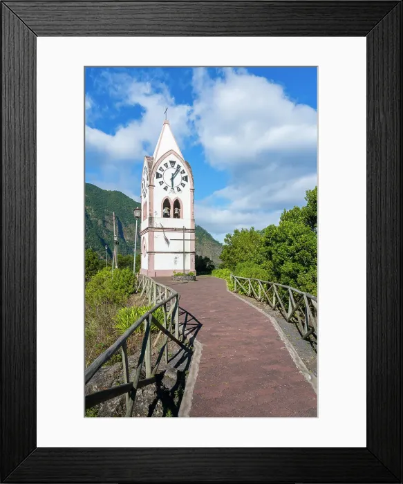 Framed Print : Capelinha de Nossa Senhora de Fatima chapel, Sao Vicente, Madeira, Portugal Framed Print : Capelinha de Nossa Senhora de Fatima chapel, Sao Vicente, Madeira, Portugal
