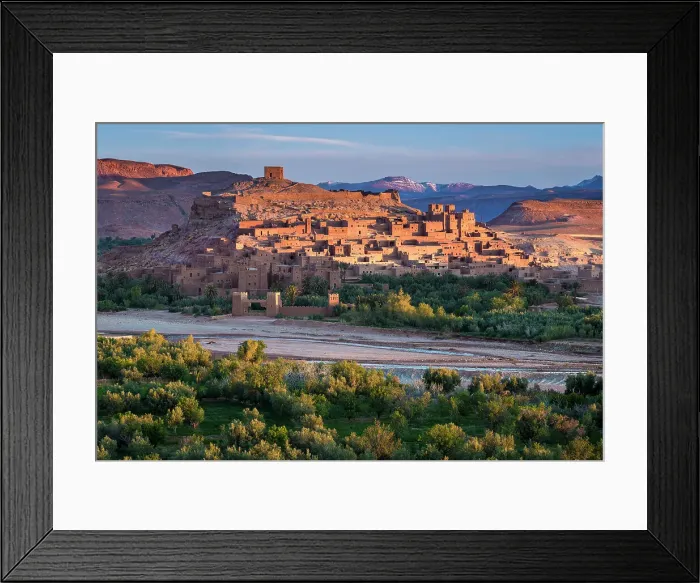 Framed Print : The fortified village (ksar) of Ait Benhaddou, Morocco Framed Print : The fortified village (ksar) of Ait Benhaddou, Morocco