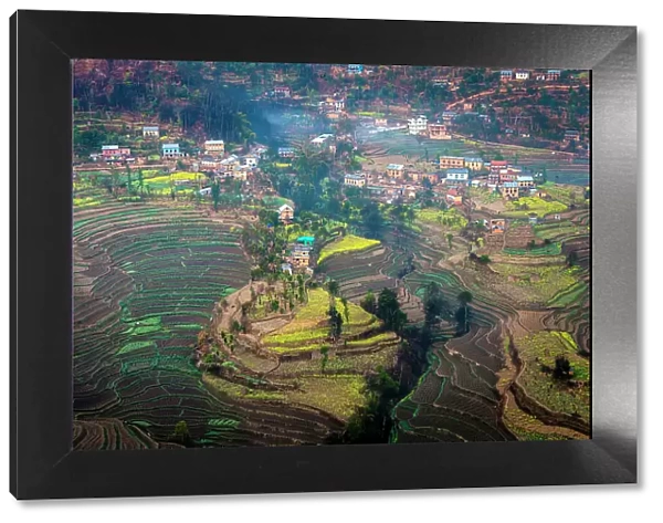 Balthari village, Kathmandu Valley, Nepal