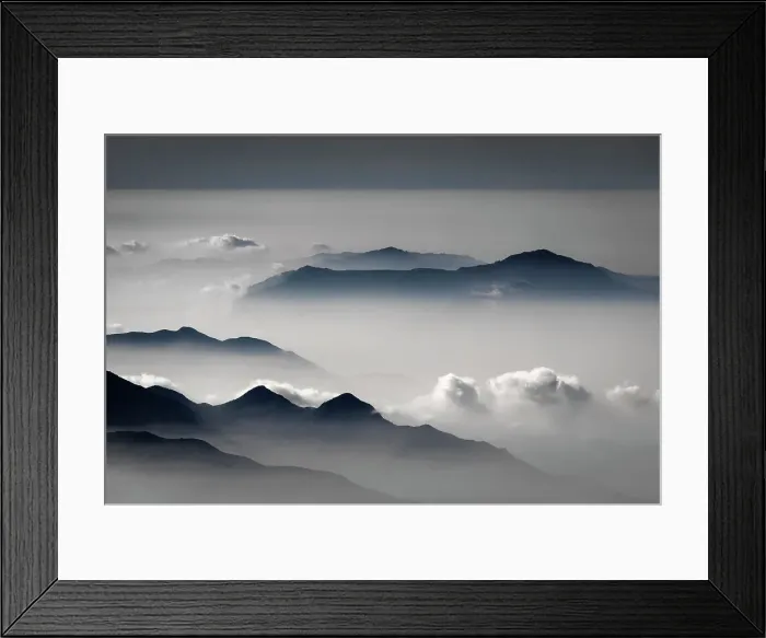Framed Print : Aerial of Middle Hils, Kathmandu Valley, Nepal Framed Print : Aerial of Middle Hils, Kathmandu Valley, Nepal