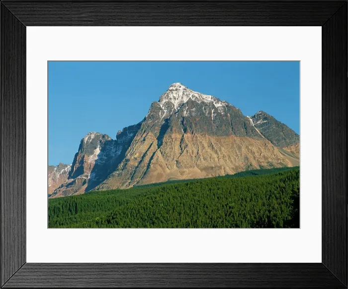 Framed Print : Mount Fitzwilliam. Mt. Robson Provincial Park, British Columbia, Canada