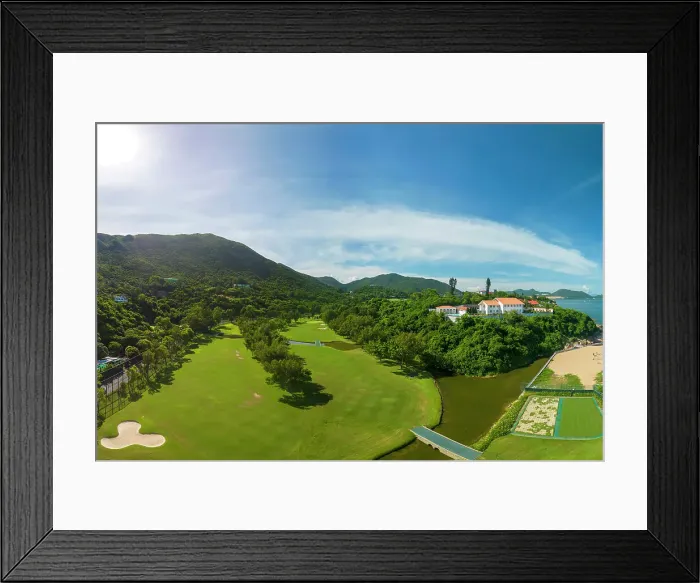 Framed Print : Shek O Golf and Country Club, Shek O, Hong Kong Island, Hong Kong Framed Print : Shek O Golf and Country Club, Shek O, Hong Kong Island, Hong Kong