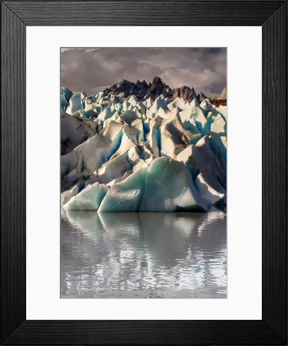 Framed Print : Grey Glacier, Torres del Paine National Park, Patagonia, Chile Framed Print : Grey Glacier, Torres del Paine National Park, Patagonia, Chile