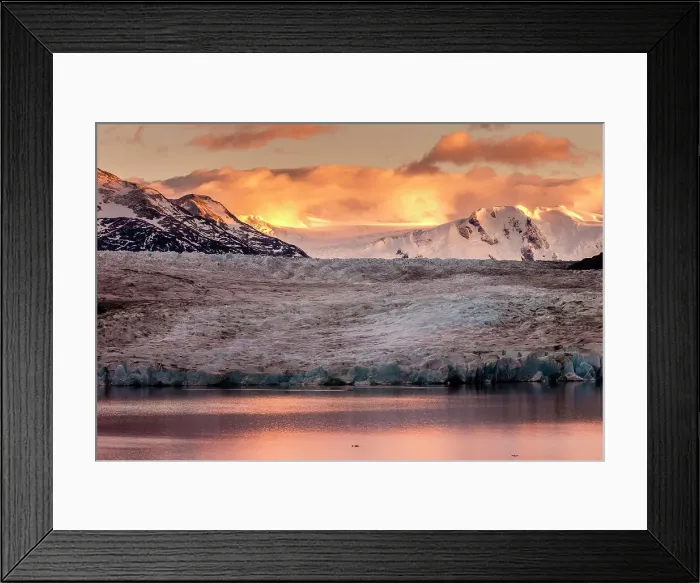 Framed Print : Grey Glacier at sunrise, Torres del Paine National Park, Patagonia, Chile Framed Print : Grey Glacier at sunrise, Torres del Paine National Park, Patagonia, Chile