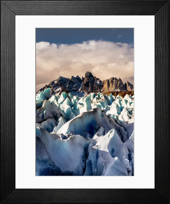 Framed Print : Grey Glacier, Torres del Paine National Park, Patagonia, Chile Framed Print : Grey Glacier, Torres del Paine National Park, Patagonia, Chile