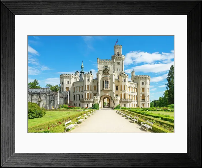 Framed Print : Pathway leading to The State Chateau of Hluboka, Hluboka nad Vltavou, South Bohemian Region, Czech Republic Framed Print : Pathway leading to The State Chateau of Hluboka, Hluboka nad Vltavou, South Bohemian Region, Czech Republic