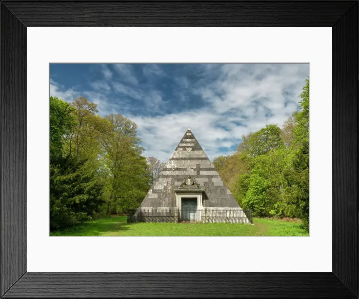 Framed Print : Blickling Pyramid Mausoleum, Blickling Hall, Norfolk, England Framed Print : Blickling Pyramid Mausoleum, Blickling Hall, Norfolk, England