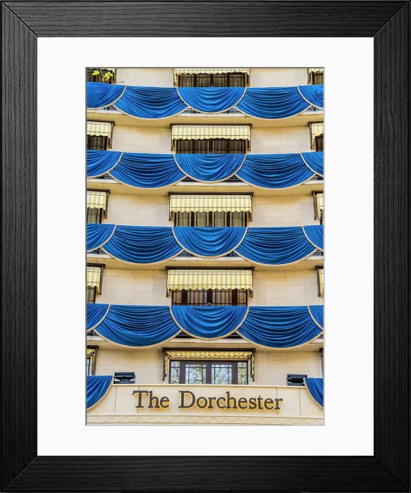 Framed Print : The Dorchester Hotel, Mayfair, London, England, UK Framed Print : The Dorchester Hotel, Mayfair, London, England, UK