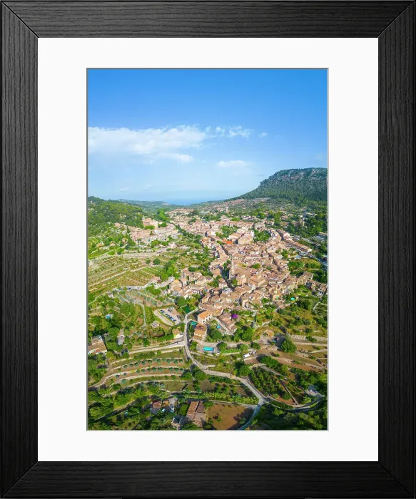 Framed Print : Valldemossa, Serra de Tramuntana, Mallorca, Balearic Islands, Spain Framed Print : Valldemossa, Serra de Tramuntana, Mallorca, Balearic Islands, Spain