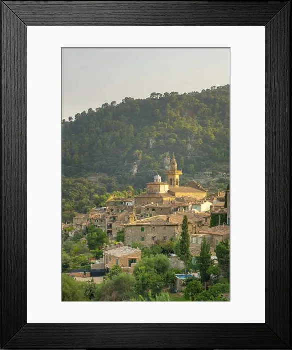 Framed Print : Esglesia de Sant Bartomeu, Valldemossa, Serra de Tramuntana, Mallorca, Balearic Islands, Spain Framed Print : Esglesia de Sant Bartomeu, Valldemossa, Serra de Tramuntana, Mallorca, Balearic Islands, Spain