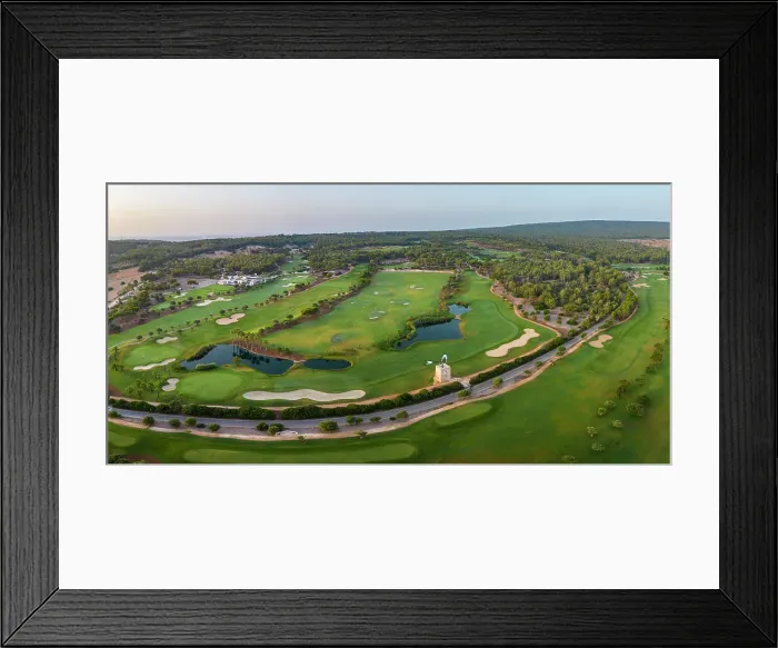 Framed Print : T Golf Calvia, Magaluf, Mallorca, Balearic Islands, Spain