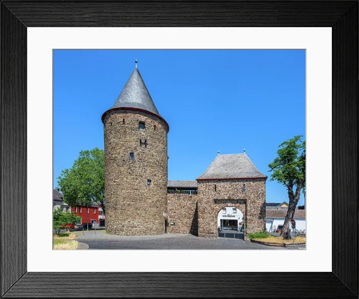Framed Print : Wasemer tower, part of the former Rheinbach castle at Rheinbach, Rhein-Sieg-Kreis, North Rhine-Westphalia, Germany Framed Print : Wasemer tower, part of the former Rheinbach castle at Rheinbach, Rhein-Sieg-Kreis, North Rhine-Westphalia, Germany