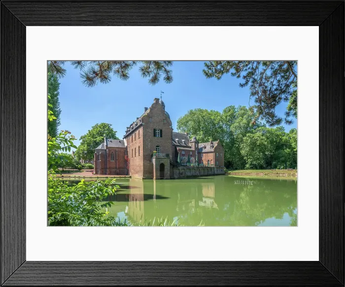 Framed Print : Burg Bergerhausen, Kerpen, Rhein-Sieg-Kreis, North Rhine-Westphalia, Germany Framed Print : Burg Bergerhausen, Kerpen, Rhein-Sieg-Kreis, North Rhine-Westphalia, Germany