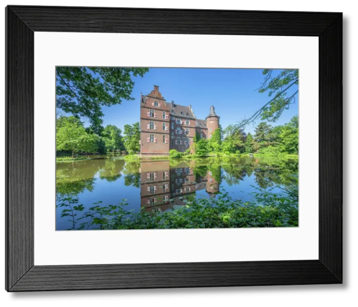 Framed Print : Schloss Bedburg, Rhein Erft-Kreis, Bedburg, North Rhine-Westphalia, Germany Framed Print : Schloss Bedburg, Rhein Erft-Kreis, Bedburg, North Rhine-Westphalia, Germany