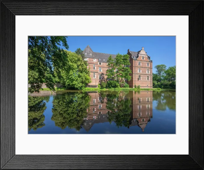 Framed Print : Schloss Bedburg, Rhein Erft-Kreis, Bedburg, North Rhine-Westphalia, Germany Framed Print : Schloss Bedburg, Rhein Erft-Kreis, Bedburg, North Rhine-Westphalia, Germany