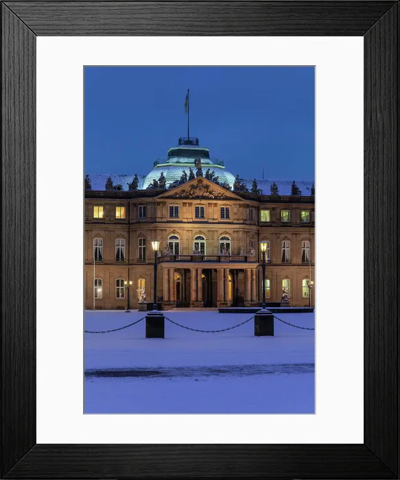 Framed Print : Neues Schloss Castle at Schlossplatz Square, Stuttgart, Baden-Wurttemberg, Germany Framed Print : Neues Schloss Castle at Schlossplatz Square, Stuttgart, Baden-Wurttemberg, Germany